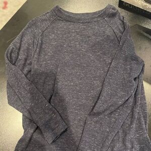 Art of Rhetoric Mens Medium Plain Crew Neck Sweater‎ Gray Blue Long Sleeves